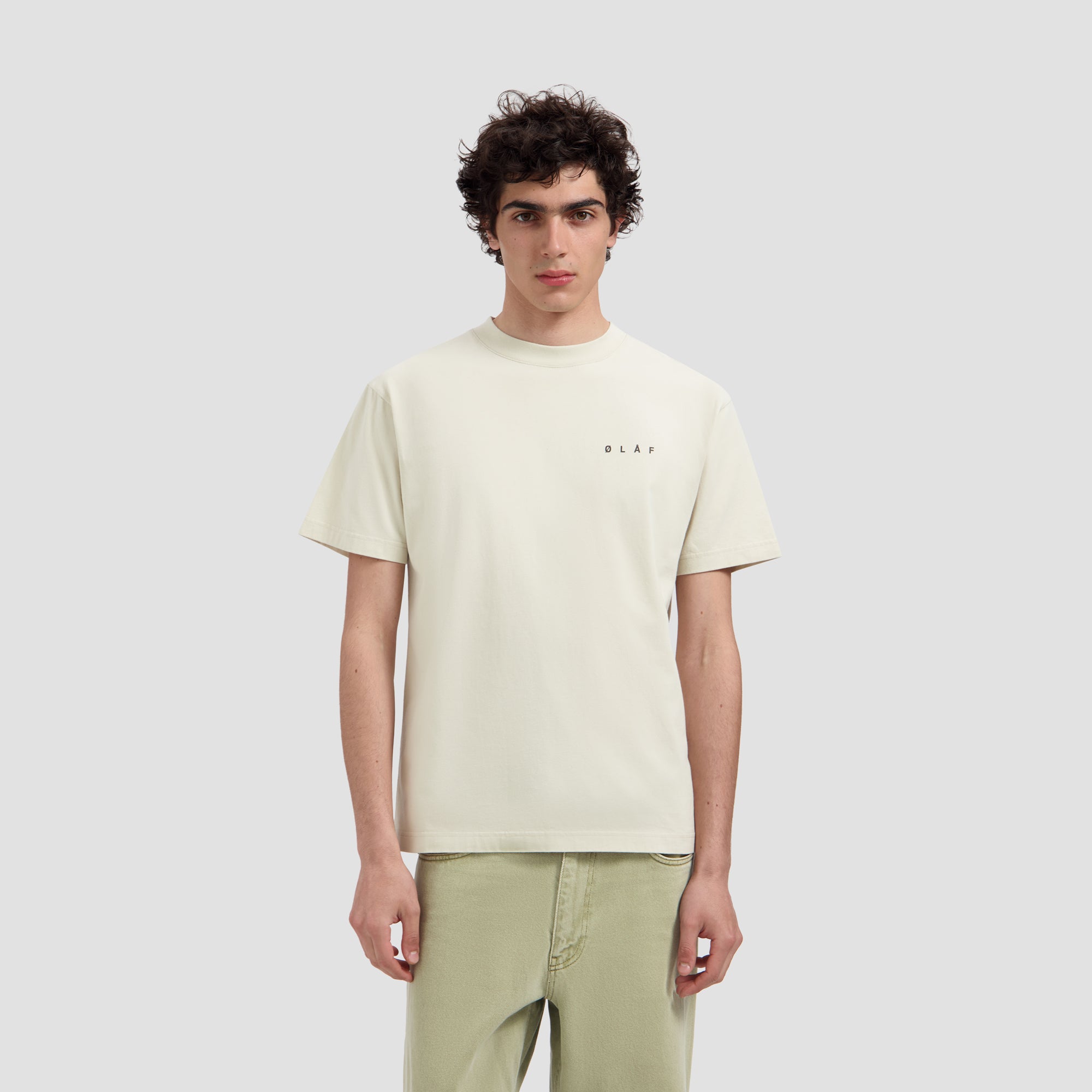 OLAF Lasso Face Tee – Ancient Scroll