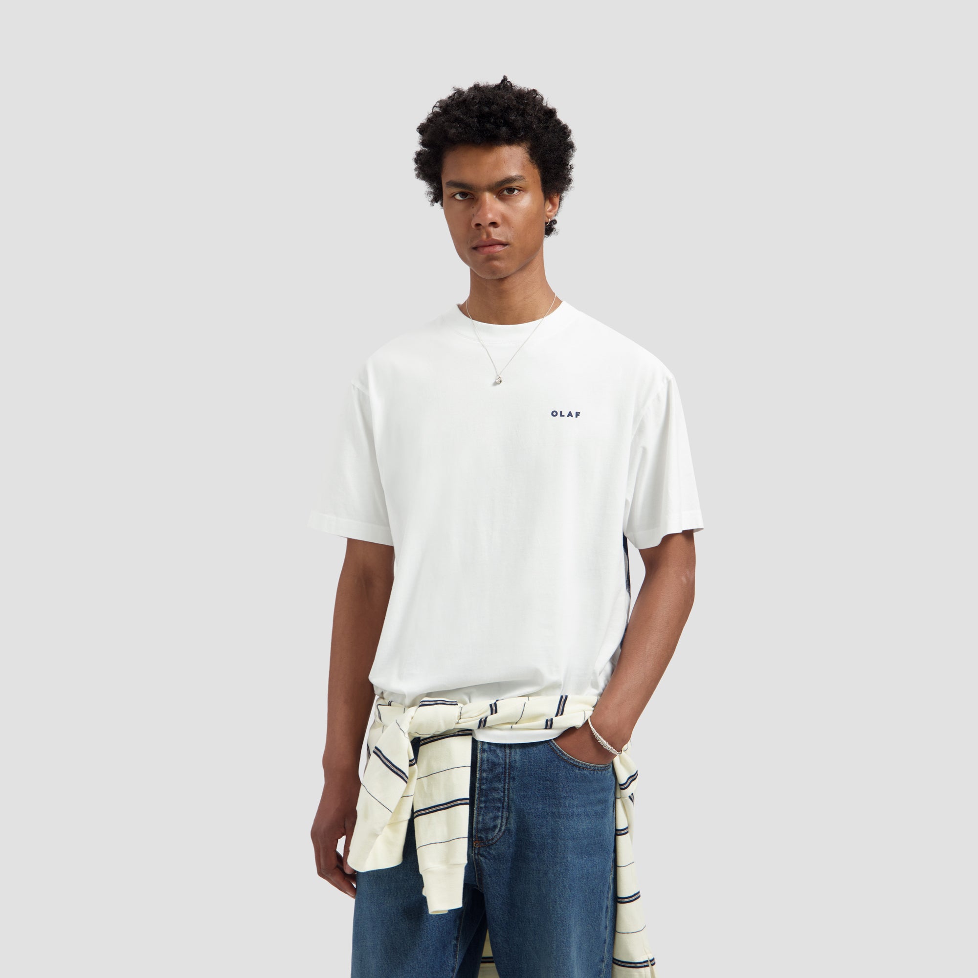OLAF Horse Tee - Optical White