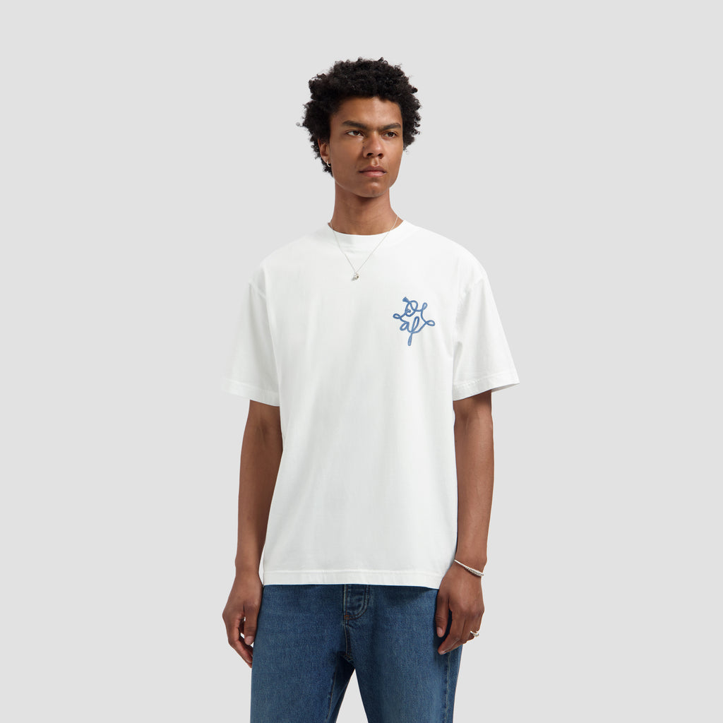 OLAF Lasso Monogram Tee – Optical White