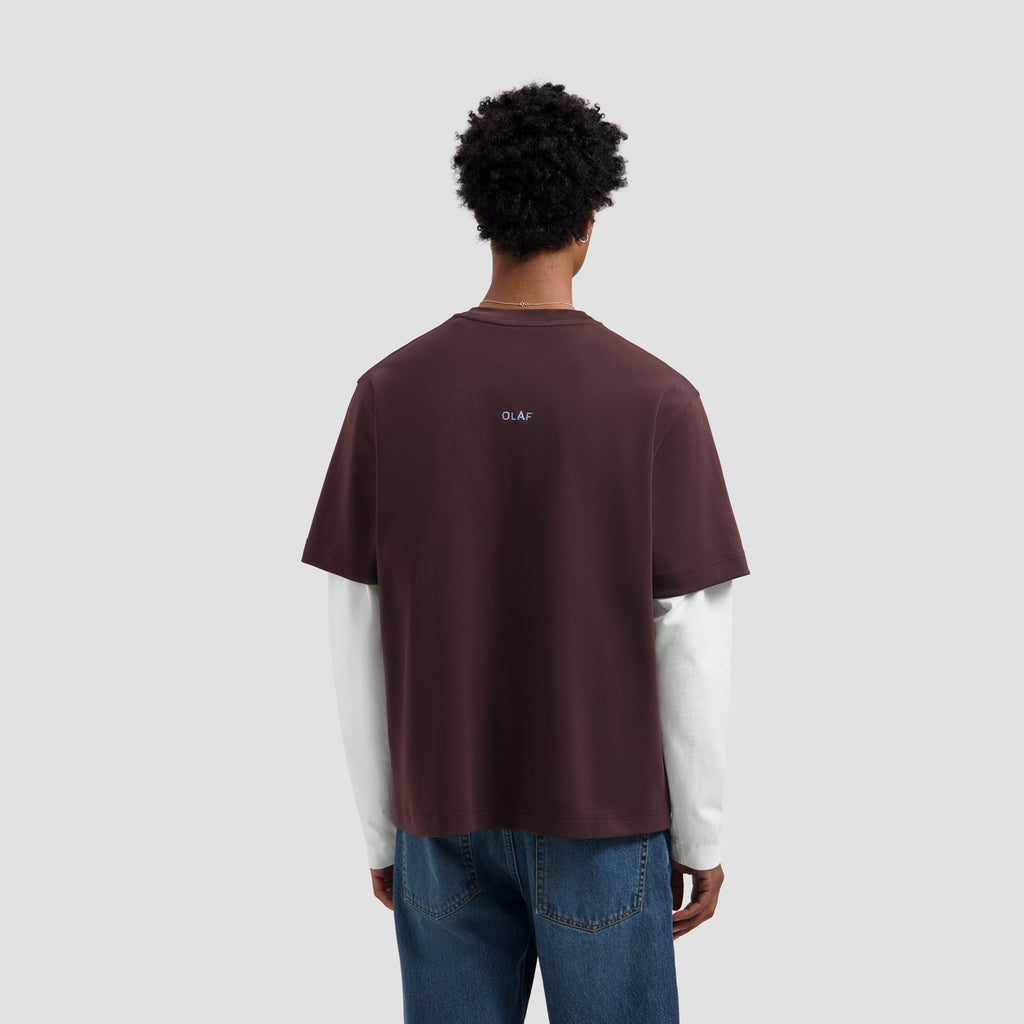 OLAF Essential Tee – Chocolate Plum