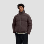 OLAF Puffer Jacket – Chocolate Plum