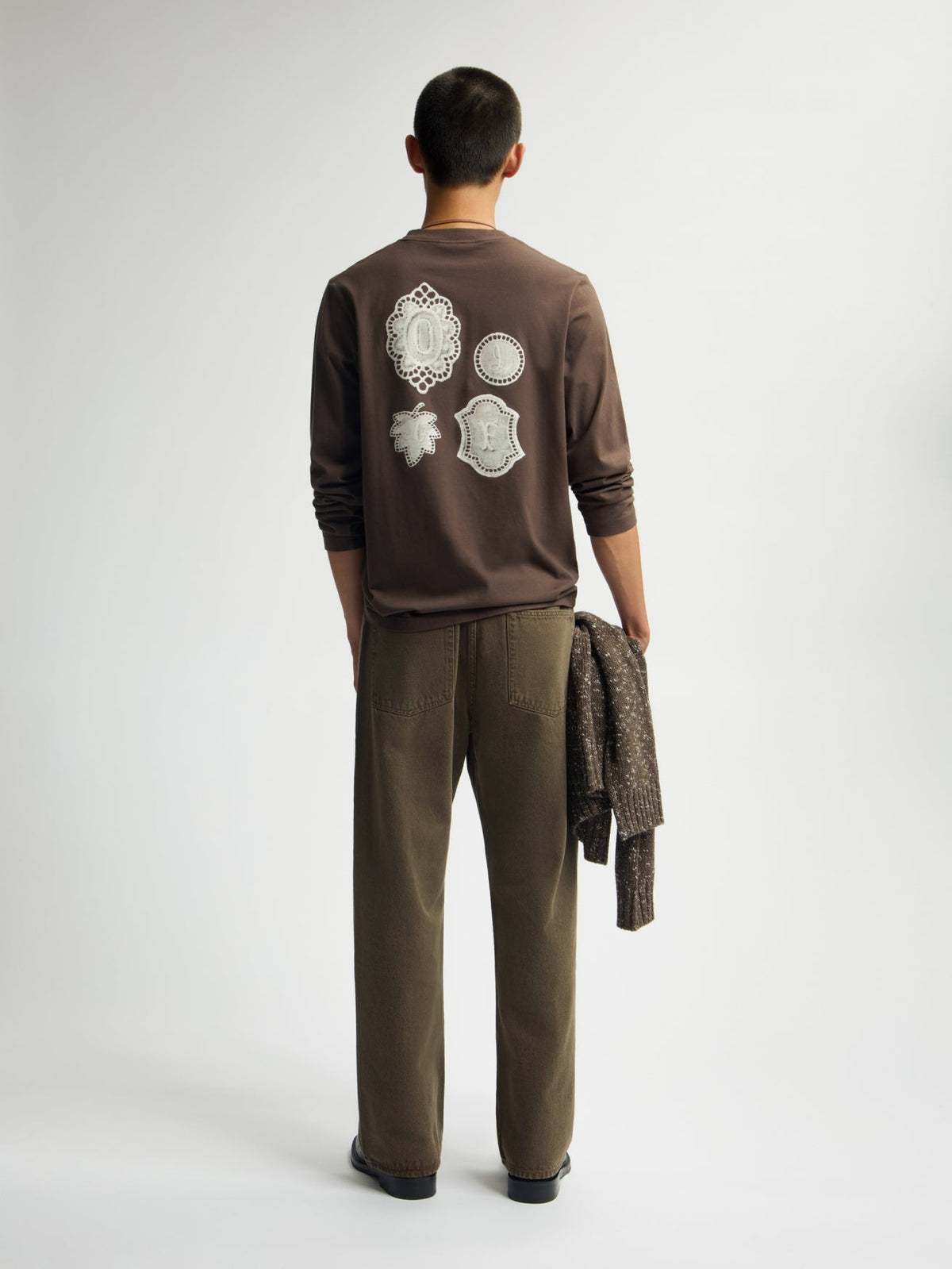 OLAF Doily LS Tee – Bracken – afbeelding 5