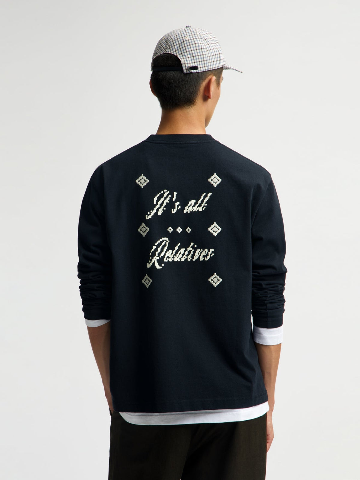 OLAF It's All Relatives LS Tee – Black