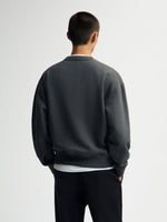 OLAF Signature Boxy Crewneck – Charcoal – afbeelding 2