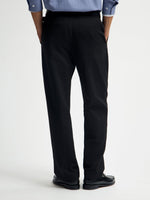 OLAF Regular Pleated Pant – Black – afbeelding 2
