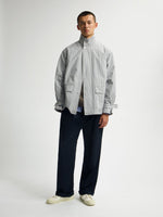 OLAF Oversized Utility Jacket – Bracken / Dusty Blue – afbeelding 6