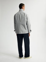 OLAF Oversized Utility Jacket – Bracken / Dusty Blue – afbeelding 5