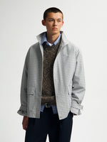OLAF Oversized Utility Jacket – Bracken / Dusty Blue