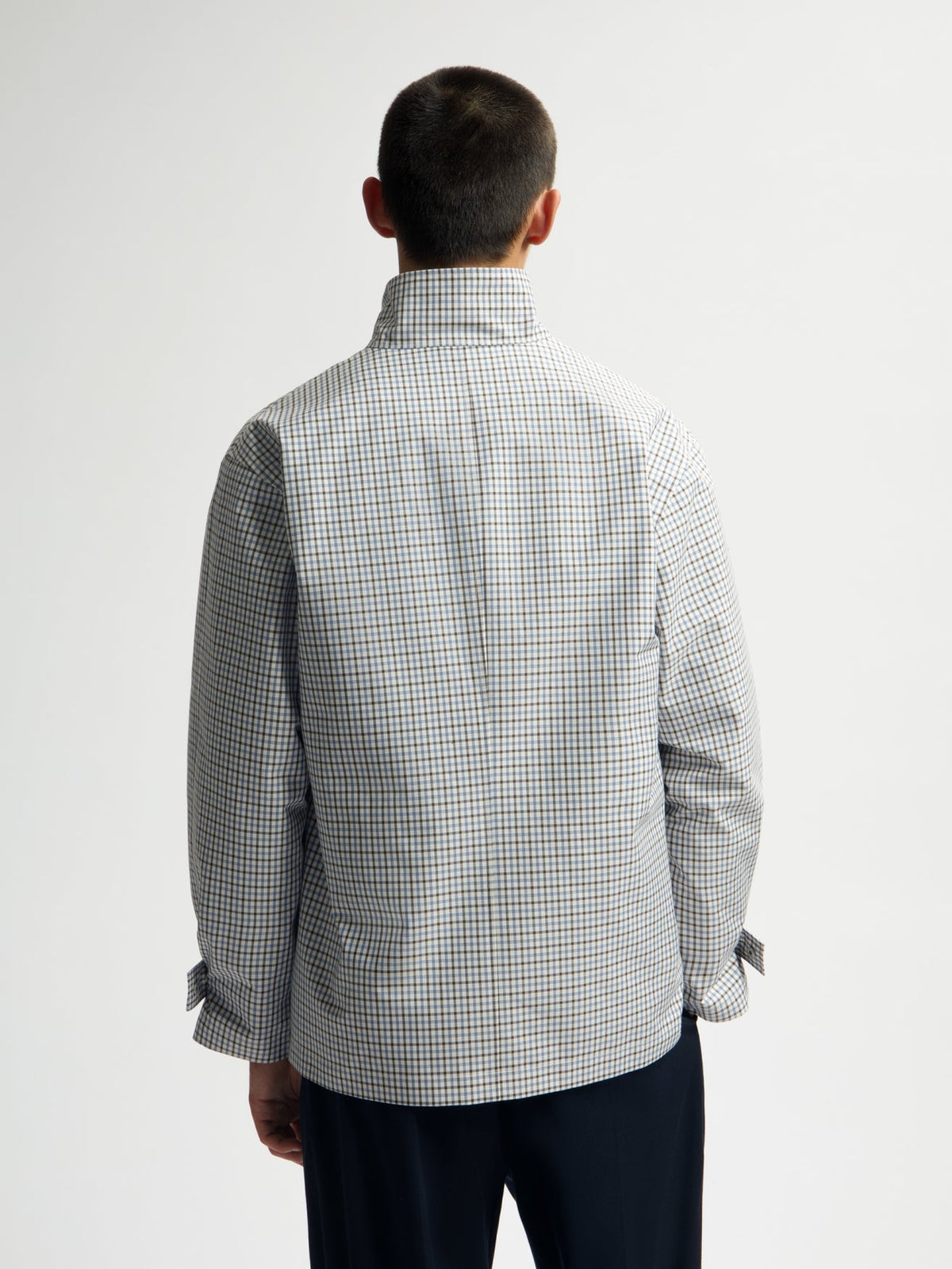 OLAF Oversized Utility Jacket – Bracken / Dusty Blue – afbeelding 2
