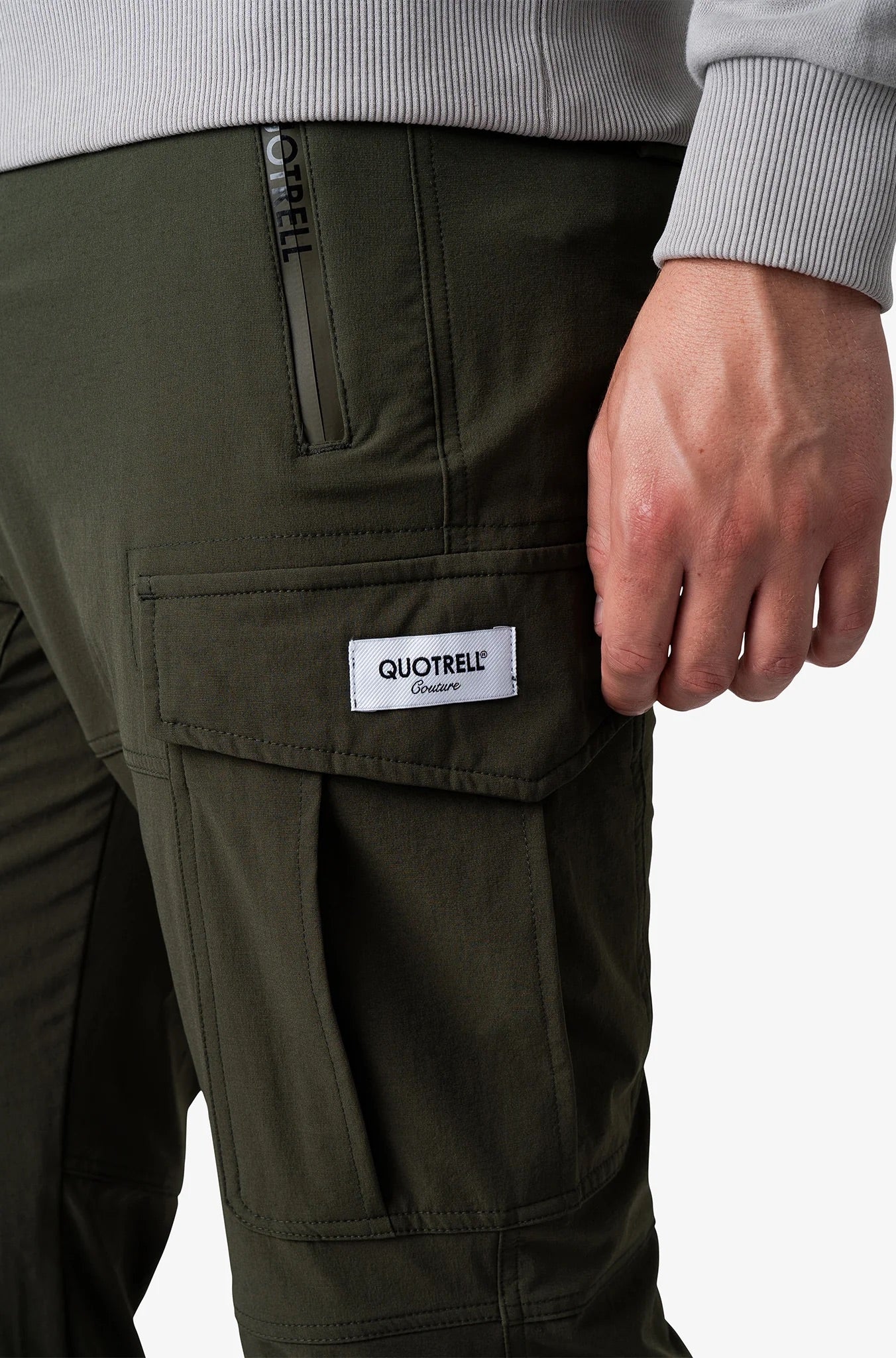 QUOTRELL COUTURE | Seattle Cargo Pants - Army Green