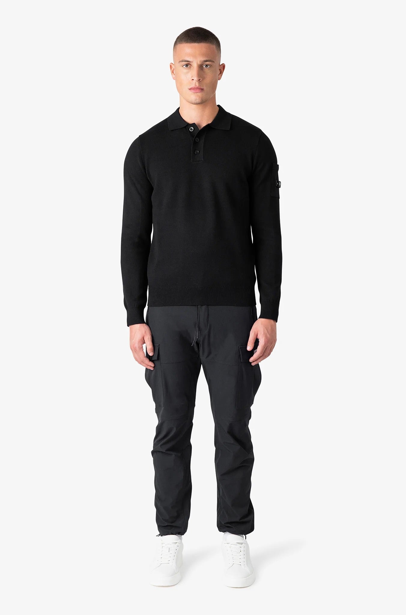 QUOTRELL COUTURE | Seattle Cargo Pants - Black