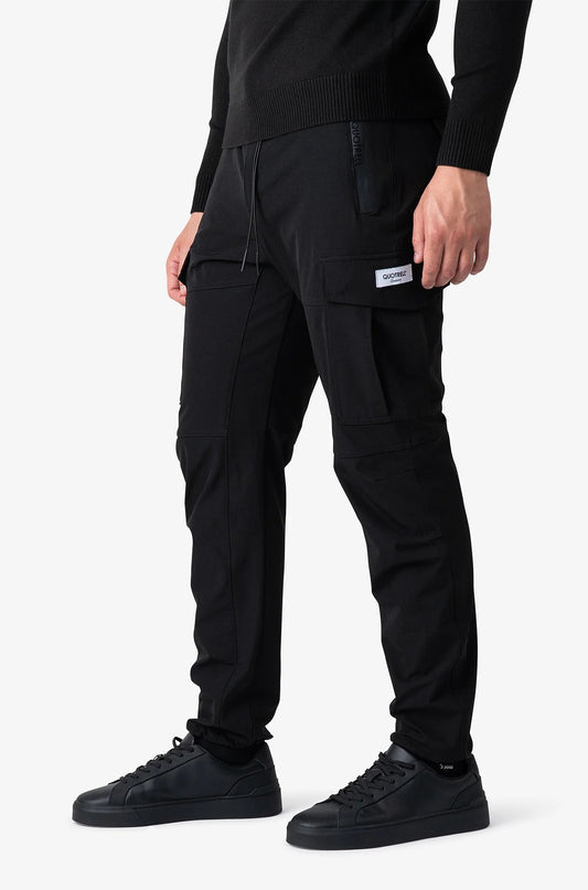 QUOTRELL COUTURE | Seattle Cargo Pants - Black