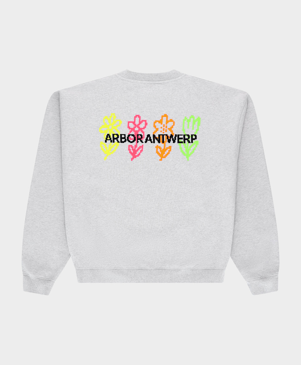 Arbor Antwerp Pixel Flower Crewneck – Melange