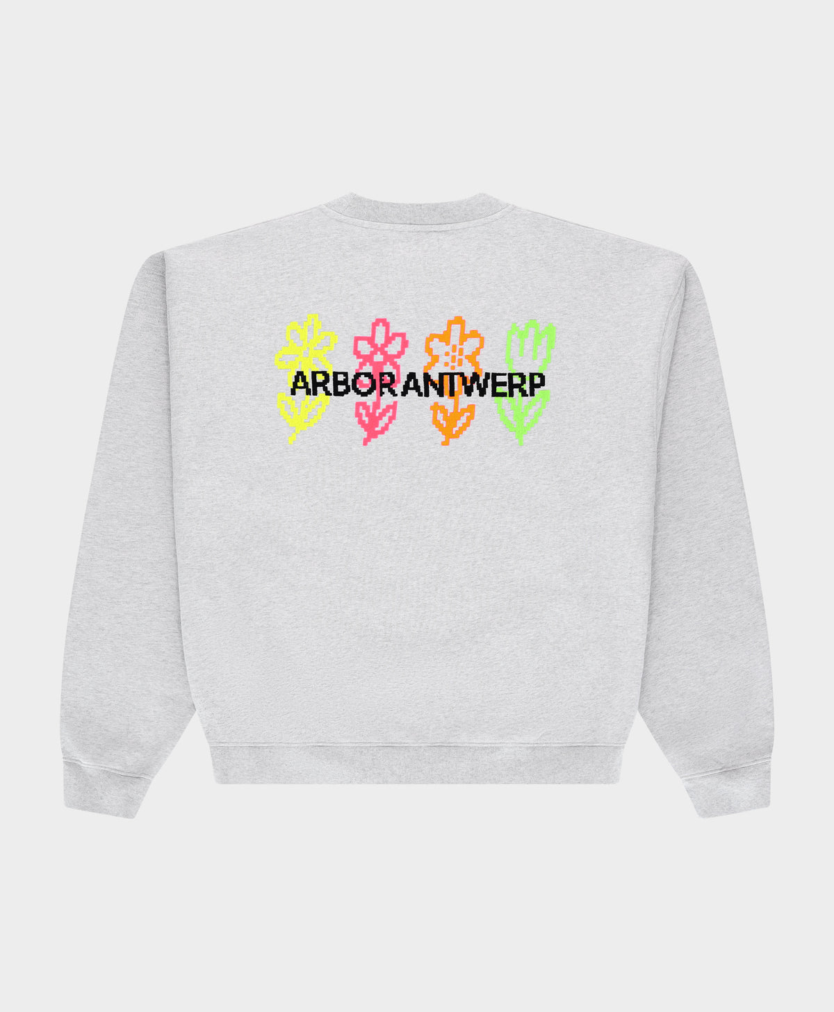 Arbor Antwerp Pixel Flower Crewneck – Melange