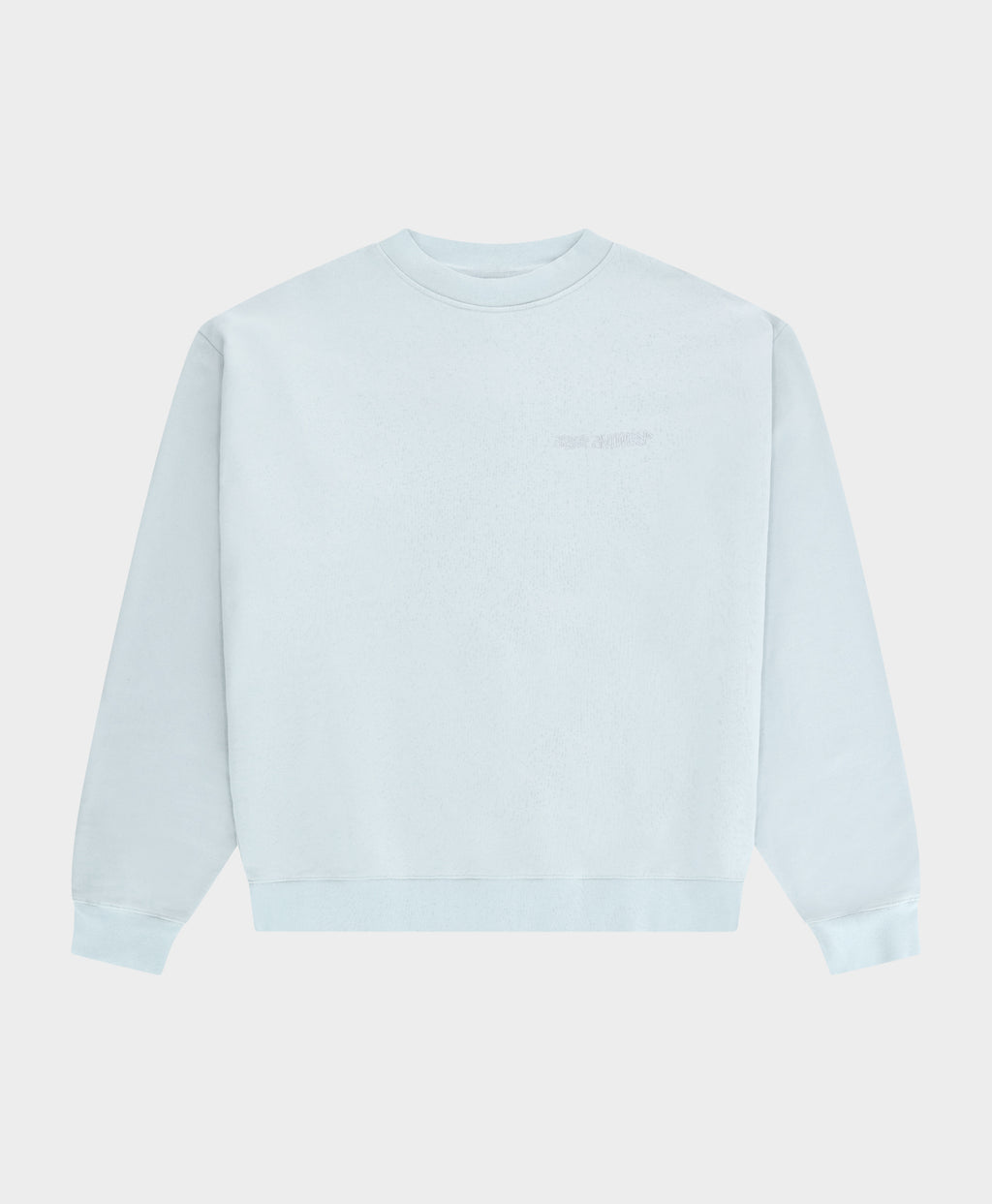 Arbor Antwerp Big Application Crewneck – Baby Blue