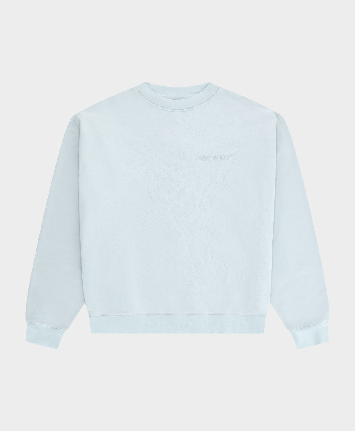Arbor Antwerp Big Application Crewneck – Baby Blue