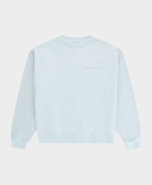 Arbor Antwerp Big Application Crewneck – Baby Blue