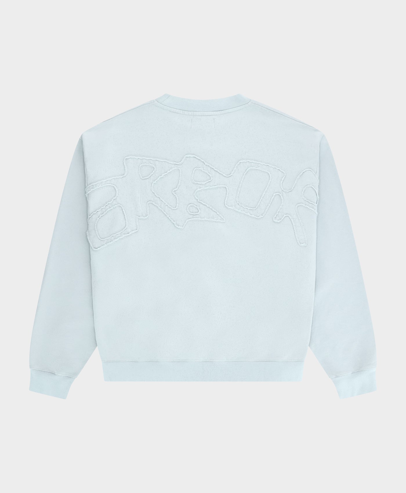 Arbor Antwerp Big Application Crewneck – Baby Blue