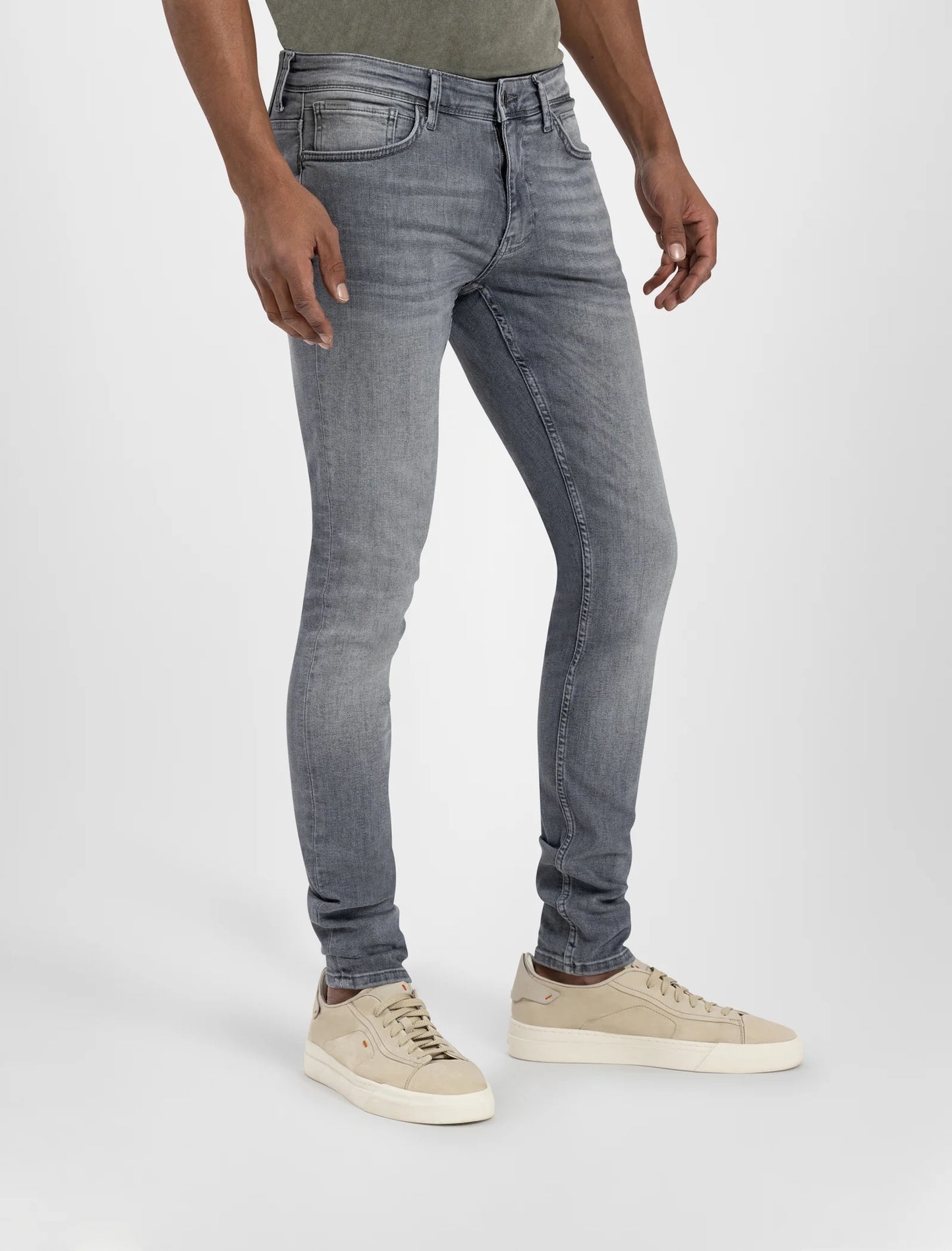 PUREWHITE | The Jone - Mid Grey Denim