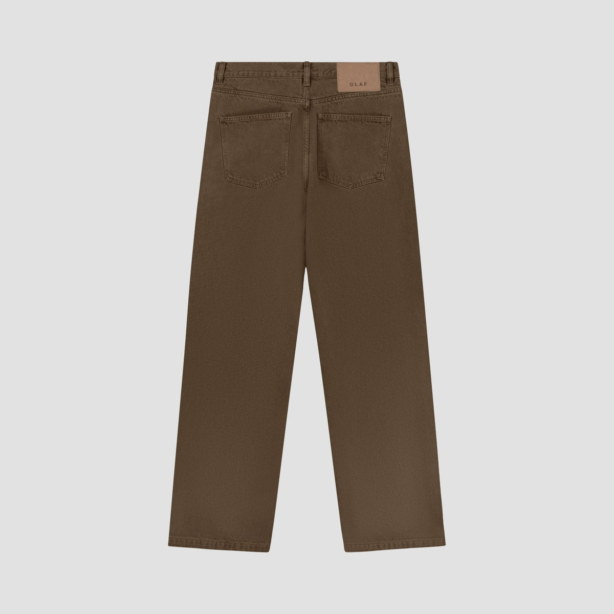 OLAF Washed Twill Regular Pant – Bracken – afbeelding 4