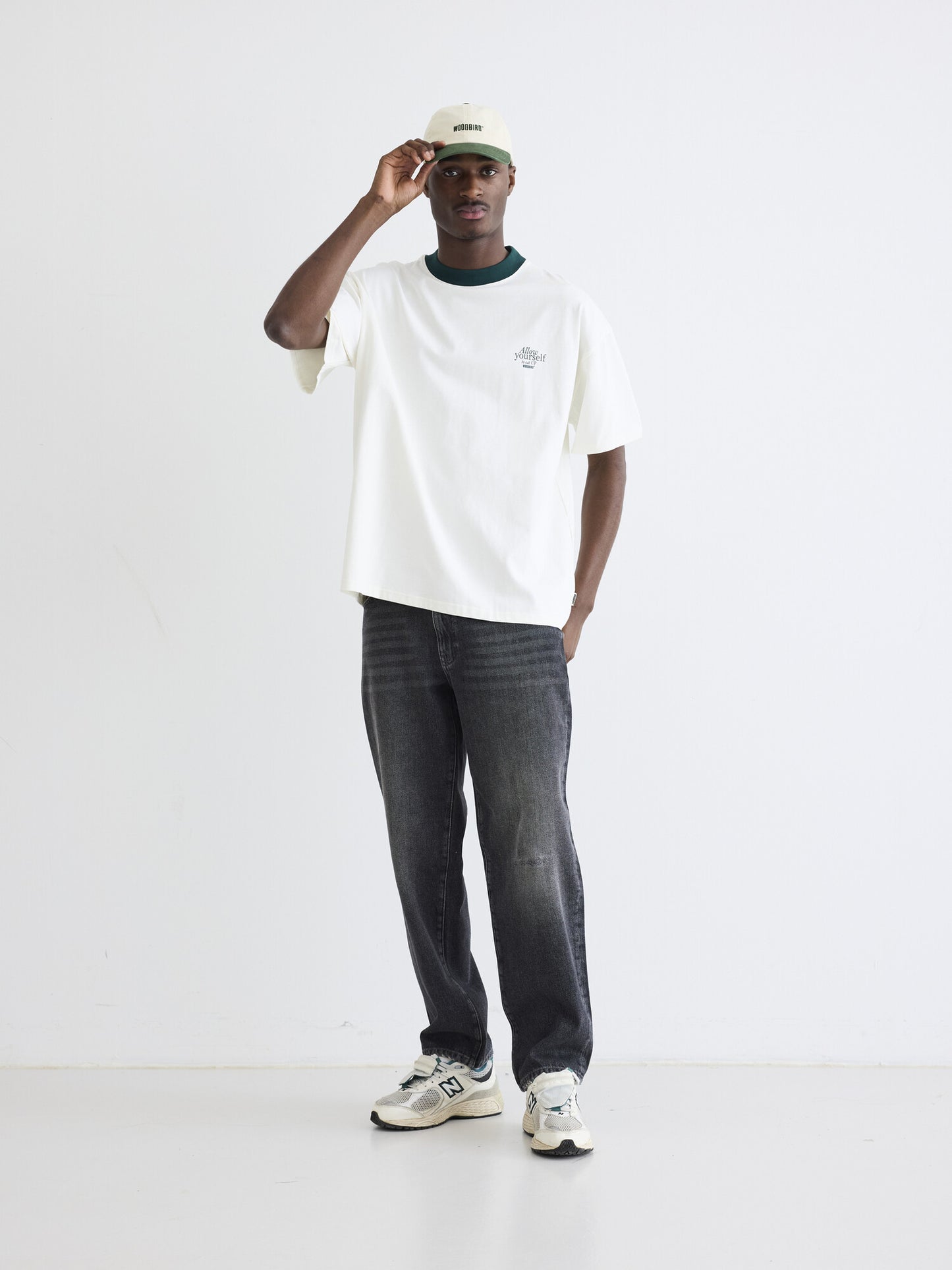 WOODBIRD | BOSE EAT TEE - OFF WHITE