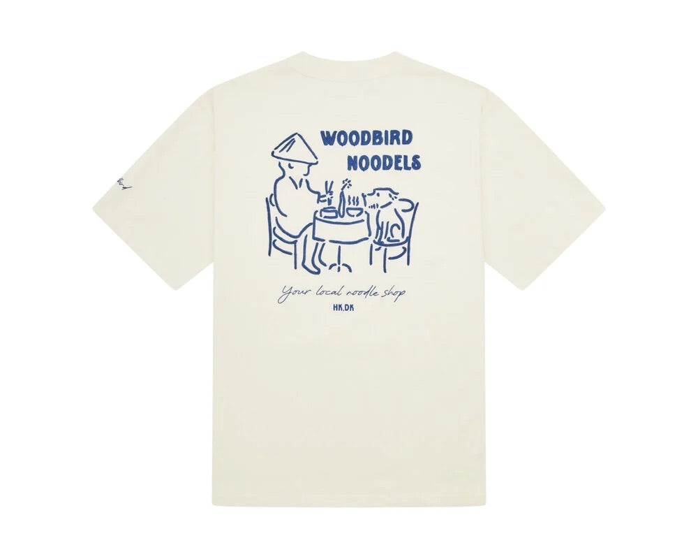WOODBIRD | BAINE NOODLE TEE - OFF WHITE