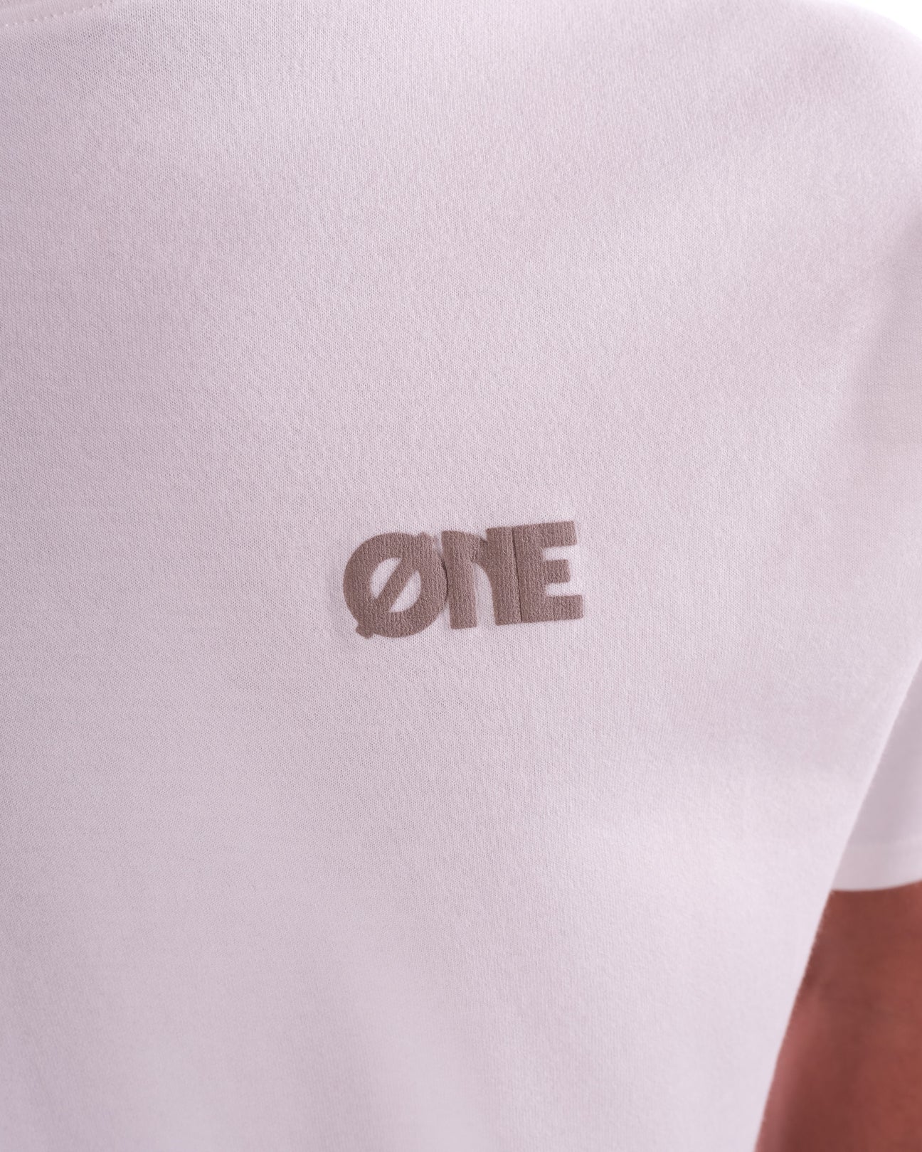 ØNE | Puff Logo Tee - Off White