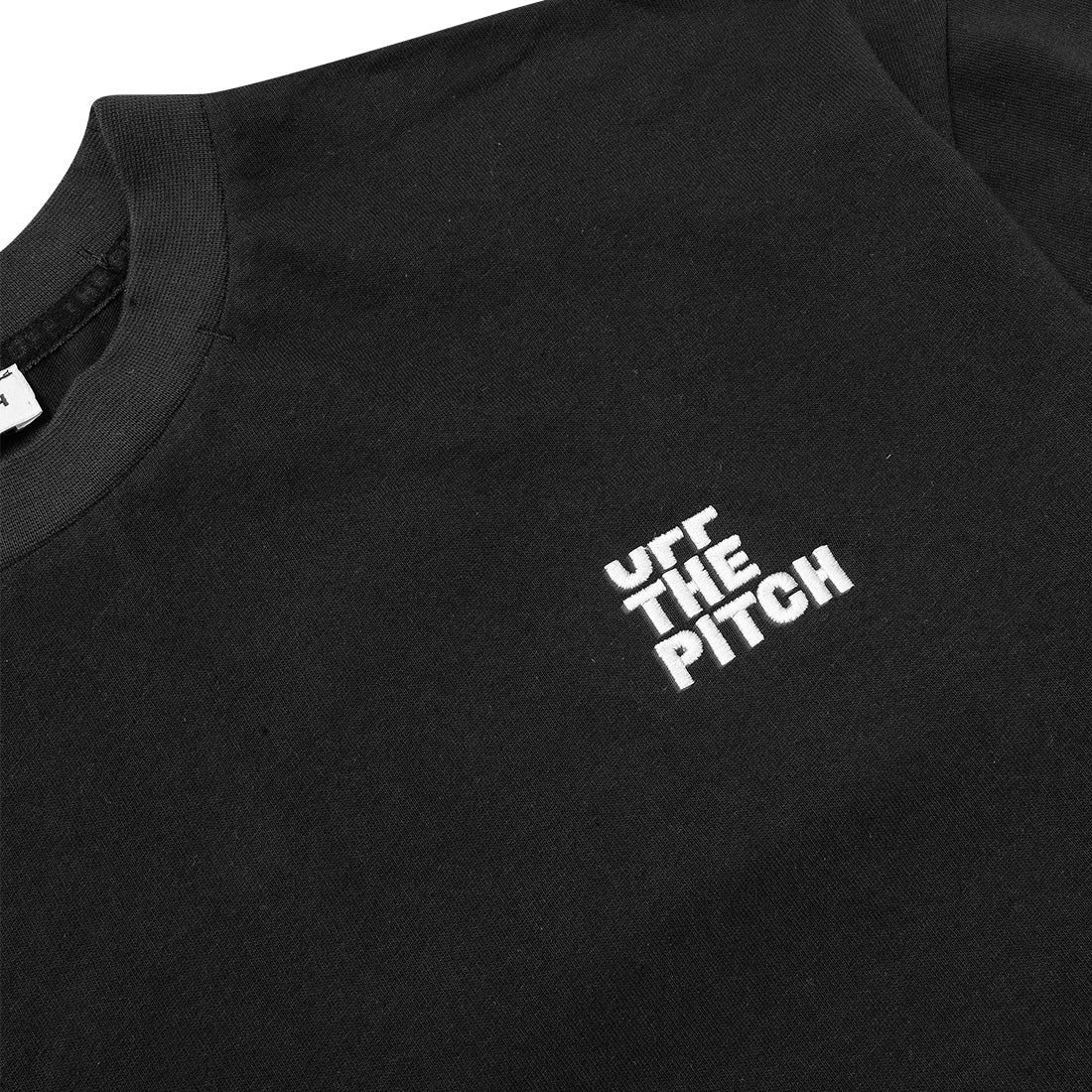 OFF THE PITCH | Loose Fit Pitch Tee - Black