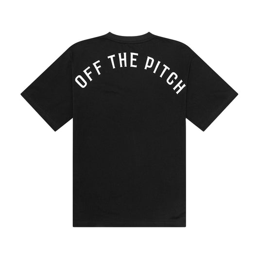OFF THE PITCH | Loose Fit Pitch Tee - Black