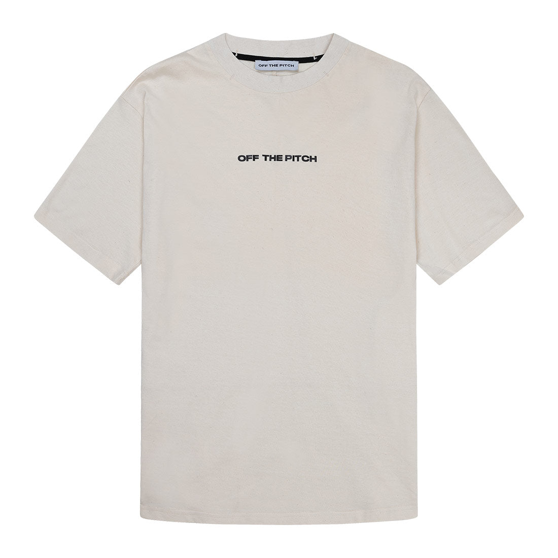 OFF THE PITCH | Overlock Loose Fit Tee - Creme