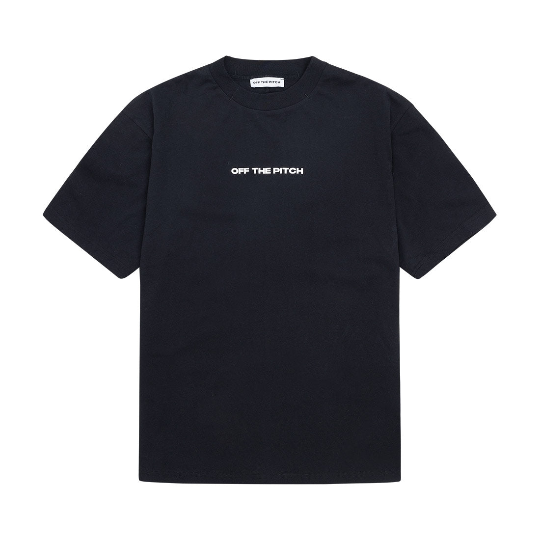 OFF THE PITCH | Overlock Loose Fit Tee - Black