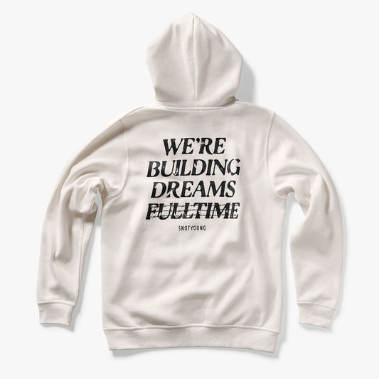 SNOTYOUNG | Dreams Hoodie - Bright Ecru
